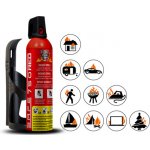 Safehome Hasicí sprej SAFE 750 RED 750ml pěnový + držák 75C 06560998 – Hledejceny.cz