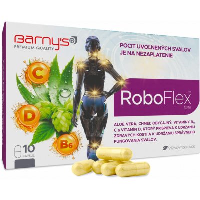 Barnys RoboFlex Forte 10 kapslí – Hledejceny.cz