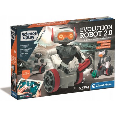 Clementoni Věda Zábava. EVOLUTION ROBOT 2.0 – Hledejceny.cz