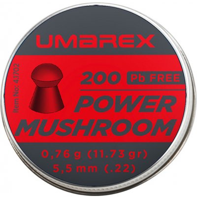 Diabolky Umarex Power Mushroom Pb Free 5,5 mm 200 ks – Hledejceny.cz