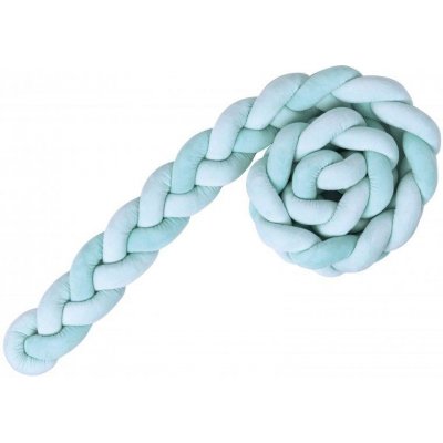 Saro Baby copánkový mantinel po postýlky Mint – Sleviste.cz