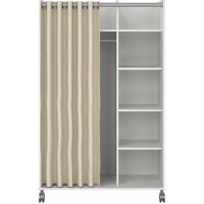 Tvilum Kit 99,7 x 160 x 48,3 cm bílá / béžová – Sleviste.cz