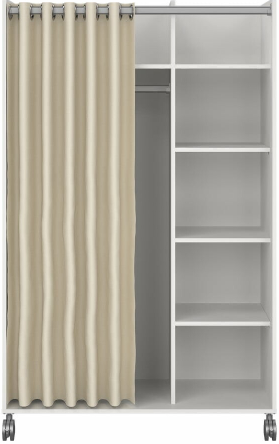 Tvilum Kit 99,7 x 160 x 48,3 cm bílá / béžová