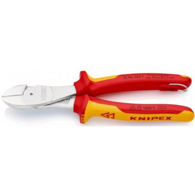 KNIPEX Silové boční štípací kleště VDE s okem 7406200T – Zbozi.Blesk.cz