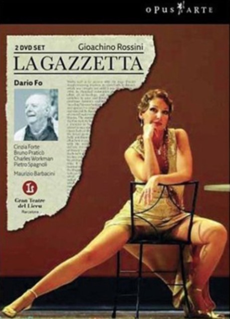 La Gazzetta: Gran Teatre Del Liceu DVD