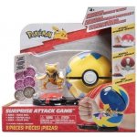 Jazwares Pokemon Surprise Attack Game Abra and Quick Ball – Hledejceny.cz