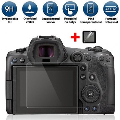 Tempered Glass ochranné tvrzené sklo pro Canon EOS R5 C/R5/R3 (74 × 56 mm) – Zboží Mobilmania