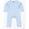 Kojenecký overal Babybugz Dětský overal BZ Dusty Blue Monate