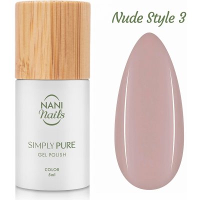 NANI gel lak Simply Pure Nude Style 5 ml – Zboží Mobilmania