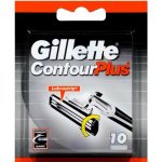 Gillette Contour Plus 10 ks – Hledejceny.cz