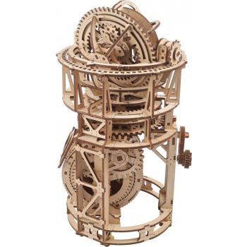 Ugears 3D mechanické puzzle Stolní hodiny Sky Watcher Tourbillon 338 ks
