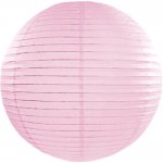 PartyDeco Papírový lampión SVĚTLE RŮŽOVÝ průměr 25 cm – Zboží Dáma