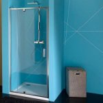Polysan EASY LINE sprchové dveře otočné 760-900mm, čiré sklo, EL1615 – Hledejceny.cz