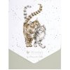 Přání Wrendale Designs Sada přání a obálek Wrendale Designs "Feline Good", 8 ks - Kočky
