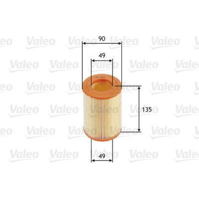 Vzduchový filtr VALEO 585681 – Hledejceny.cz