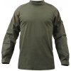 Army a lovecké tričko a košile košile Combat taktická zelená