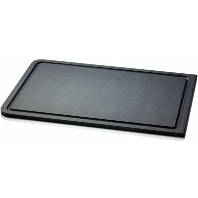 Prkénko na krájení DURACORE 38 x 27 cm, černá, dřevo, Continenta – Sleviste.cz