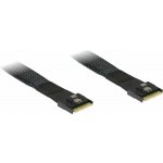 Inter-Tech (SFF-8654 8i) Slim SAS na (SFF-8654 8i) Slim SAS, 0,75m 88885639 – Zboží Živě