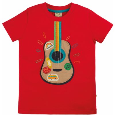 Frugi dětské triko s krátkým rukávem Kytara