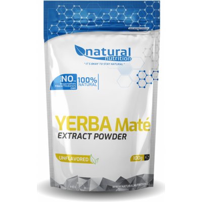 Natural Nutrition Yerba maté extrakt prášek 100 g – Hledejceny.cz