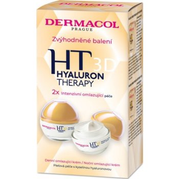 Dermacol Hyaluron Therapy 3D remodelační denní krém 50 ml + remodelační noční krém 50 ml dárková sada