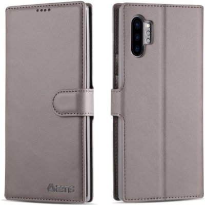 Pouzdro AZNS na Samsung Galaxy Note 10 Plus šedé
