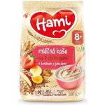 Hami Mléčná kaše se 7 obilninami s banánem a jahodami 210 g – Sleviste.cz