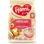 Hami Mléčná kaše se 7 obilninami s banánem a jahodami 210 g – Zbozi.Blesk.cz