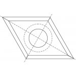 Igm N021 Žiletka tvrdokovová - 14x14x2 Dřevo+ N023-14235 – Zboží Dáma