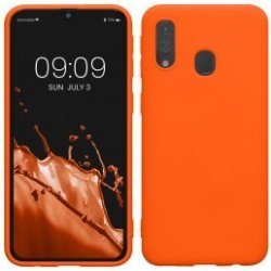 Pouzdro Kwmobile Samsung Galaxy A40 oranžové