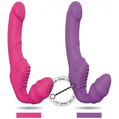 Lybaile Strap On dvojitý připínací penis – Zboží Dáma