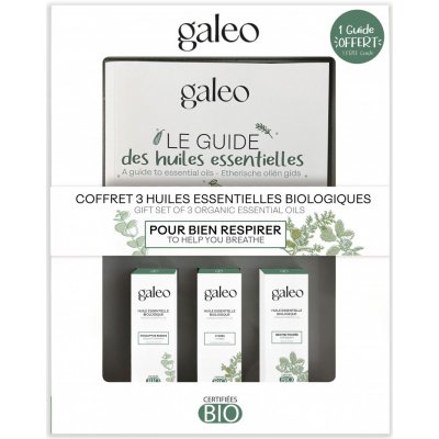 Galeo Bio esenciální oleje Snadné dýchání 3 x 10 ml – Hledejceny.cz