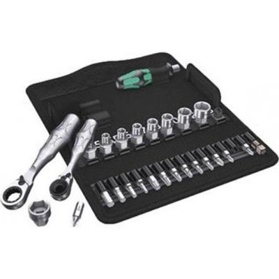 Wera 05135918001 - Gola sada 1/4" 25-dílů, ráčna na ořechy a ráčna na Bity, Kraftform Kompakt Zyklop Mini 2 – Hledejceny.cz