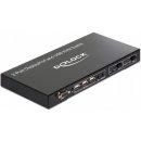 Delock 11367 2:1 Displayport KVM Switch s USB a Audio, pro PC a Mac,včetně kabeláže