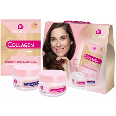 Dermacol Collagen+ denní pleťová péče Collagen+ Rejuvenating SPF10 50 ml + noční pleťová péče Collagen+ Rejuvenating 50 ml dárková sada – Hledejceny.cz