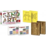 Red Castle Pískování obrázků SAND ART Motýl a plameňák – Zboží Dáma
