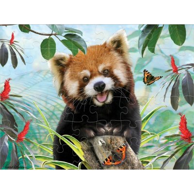 PRIME 3D puzzle Červená panda 48 ks – Zboží Dáma