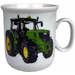 Český porcelán Hrnek dětský TRAKTOR zelený porcelán 220 ml – Sleviste.cz