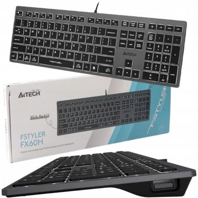 A4Tech Fstyler FX60H White Backlit – Zboží Živě
