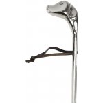 Stříbrná kovová lžíce na obouvání hlava pes retrívr - 50cm - Mars & More – Zbozi.Blesk.cz