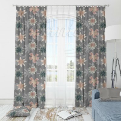Dekorační látka 07808/132 na závěsy, polštářky - 50 x 50 cm – Hledejceny.cz