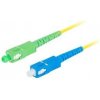 síťový kabel Lanberg FO-SASU-SS21-0050-YE optický patch, SM SC/APC-SC/UPC simplex, 5m, žlutý