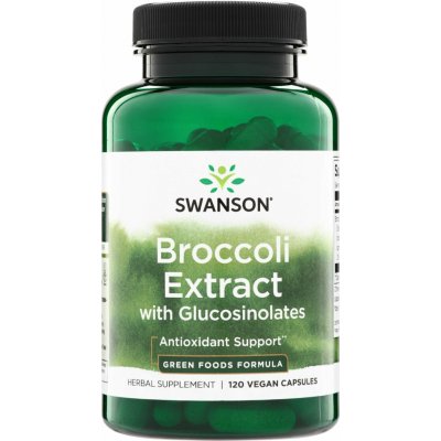 Swanson Broccoli Extract with Glucosinolates 120 kapslí 600 mg – Hledejceny.cz