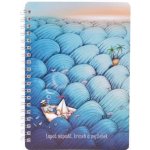 Bobo blok kroužkový Naděje B6 linkovaný 50 listů – Zboží Živě