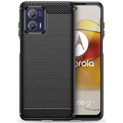 Pouzdro TECH-PROTECT TPUCARBON MOTOROLA MOTO G73 5G černé – Zboží Mobilmania