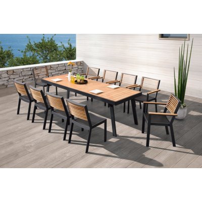 Higold Zahradní jídelní sestava HIGOLD III - York Dining Black/Black – Hledejceny.cz