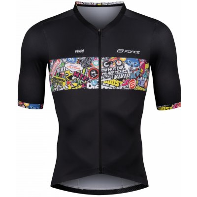 Force VIVID krátký rukáv černý – Sleviste.cz