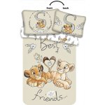 Jerry Fabrics povlečení Lví Král Best Friends 100 x 135 cm 60x40 cm – Zboží Dáma