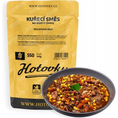Hotovky Bezlepkové Kuřecí směs na rizoto 340 g – Zboží Dáma