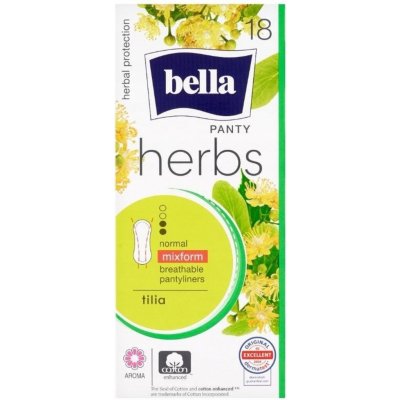 Bella Herbs Ultratenké hygienické vložky s lipovým květem 18 ks – Zboží Dáma